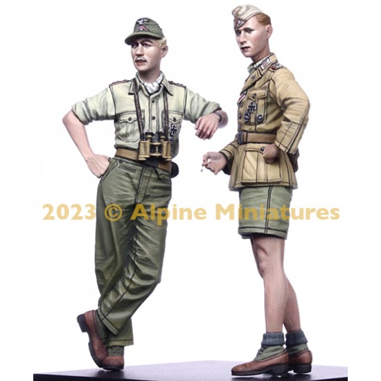 1/35 German DAK Panzer Crew Set (2 figures) 1/35 German DAK Panzer Crew Set (2 figures)