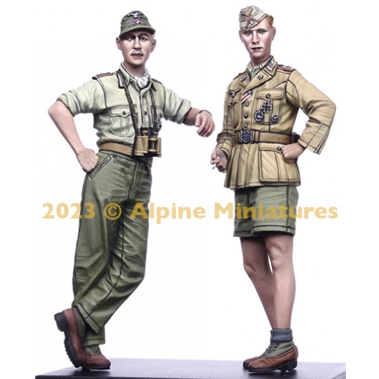 1/35 German DAK Panzer Crew Set (2 figures) 1/35 German DAK Panzer Crew Set (2 figures)