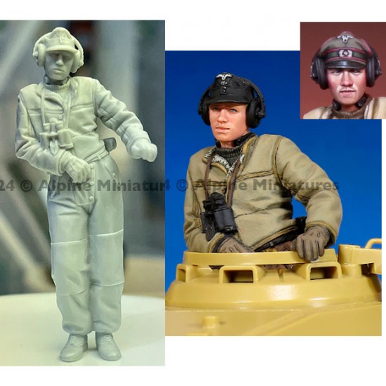 1/35 German Panzer Commander 1/35 German Panzer Commander
