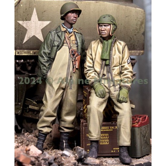 1/35 US 761st Tank Battalion Set (2 figures) 1/35 US 761st Tank Battalion Set (2 figures)