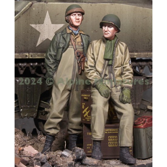 1/35 US 761st Tank Battalion Set (2 figures) 1/35 US 761st Tank Battalion Set (2 figures)