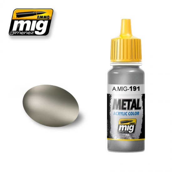 Metal Acrylic Paint - Steel (17ml) Metal Acrylic Paint - Steel (17ml)