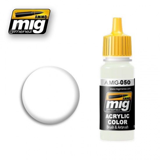 Acrylic Paint - Matt White (17ml) Acrylic Paint - Matt White (17ml)