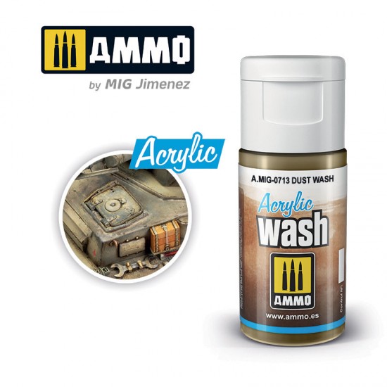 Acrylic Wash - Dust Wash (15ml)