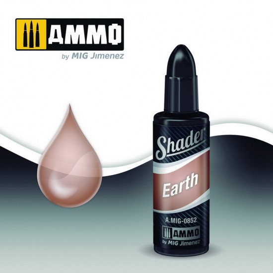 AMMO Shaders Acrylic Paint - Earth (10ml)