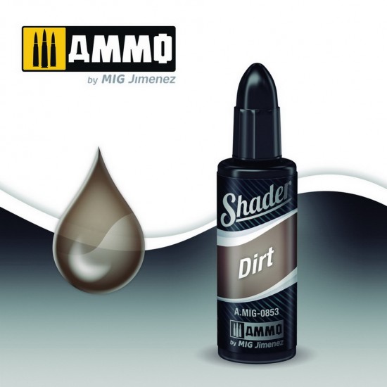 AMMO Shaders Acrylic Paint - Dirt (10ml) AMMO Shaders Acrylic Paint - Dirt (10ml)