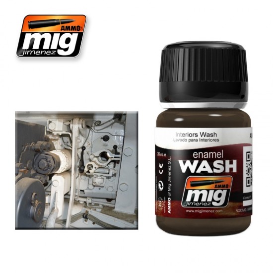 Interiors Wash for Dirt and Grime Effects on Light Colours (Enamel, 35ml) Interiors Wash for Dirt and Grime Effects on Light Colours (Enamel, 35ml)