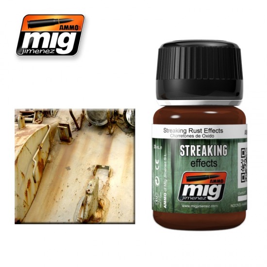 Streaking Rust Effects for Rust, Corrosion Streaks and Stains (Enamel, 35ml) Streaking Rust Effects for Rust, Corrosion Streaks and Stains (Enamel, 35ml)