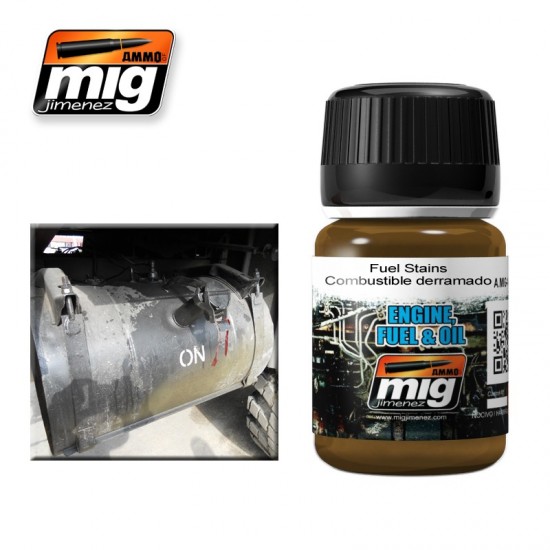 Fuel Stains, Satin Finish (Enamel, 35ml) Fuel Stains, Satin Finish (Enamel, 35ml)