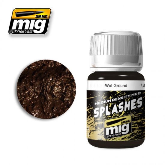 Wet Ground Splashed Soil for Medium Density Mud Surfaces (Enamel,35ml) Wet Ground Splashed Soil for Medium Density Mud Surfaces (Enamel,35ml)