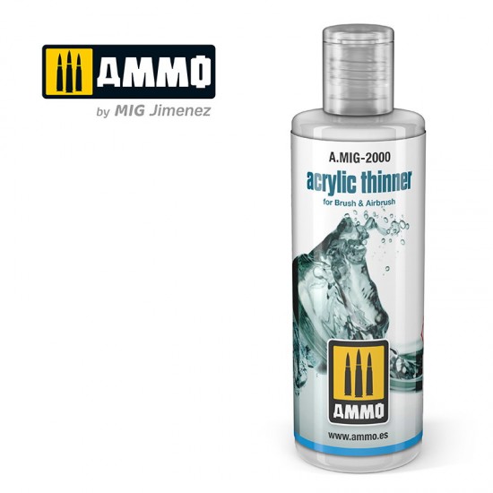 Thinner for Acrylic Paints (60ml) Thinner for Acrylic Paints (60ml)