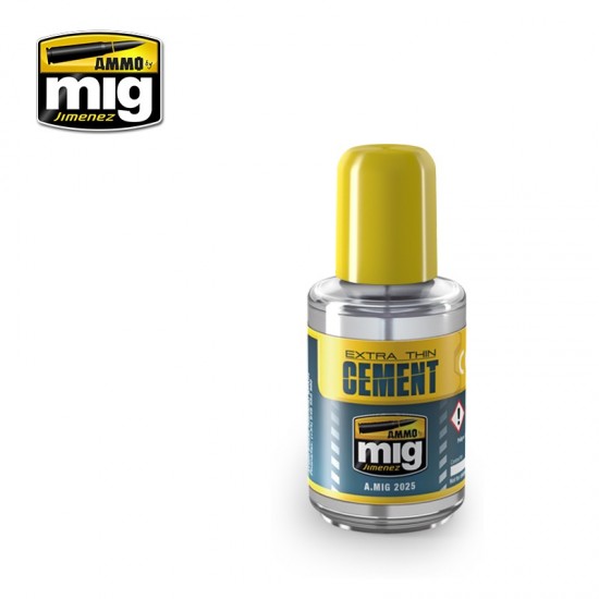 Extra Thin Cement for Polystyrene Plastic (30ml) Extra Thin Cement for Polystyrene Plastic (30ml)