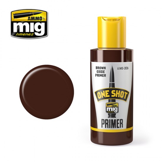 One Shot Primer - Brown Oxide (60ml) One Shot Primer - Brown Oxide (60ml)