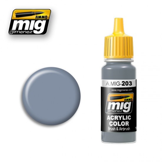 Acrylic Paint - Light Compass Ghost Gray (FS 36375) 17ml Acrylic Paint - Light Compass Ghost Gray (FS 36375) 17ml