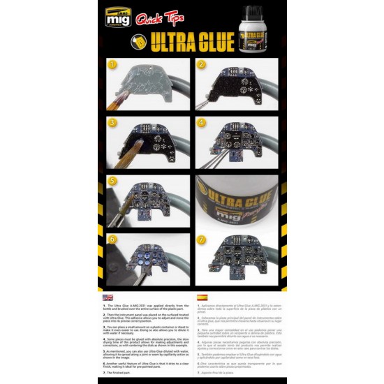 Ultra Glue (Acrylic Waterbase Glue) for Etch, Clear Parts & More (40ml) Ultra Glue (Acrylic Waterbase Glue) for Etch, Clear Parts & More (40ml)