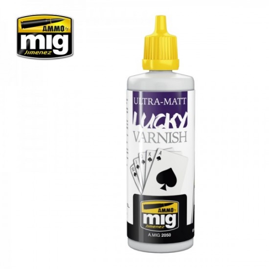 Ultra-Matt Lucky Varnish (60ml) Ultra-Matt Lucky Varnish (60ml)