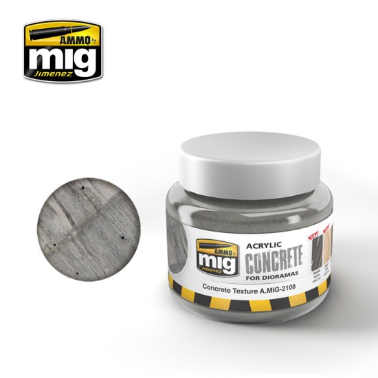 Acrylic Textures - Concrete Texture (250ml) Acrylic Textures - Concrete Texture (250ml)