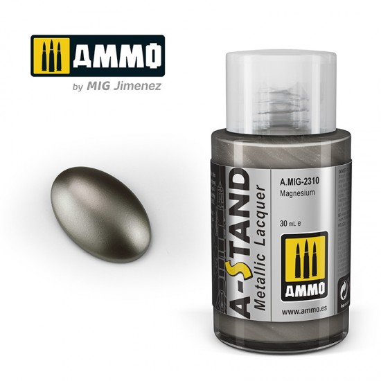 A-STAND Metallic Lacquer - Magnesium (30ml) A-STAND Metallic Lacquer - Magnesium (30ml)
