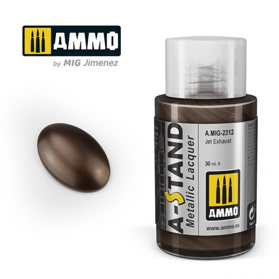 A-STAND Metallic Lacquer - Jet Exhaust (30ml) A-STAND Metallic Lacquer - Jet Exhaust (30ml)
