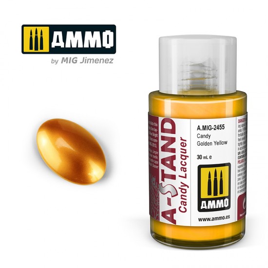 A-STAND Candy Lacquer - Golden Yellow (30ml) A-STAND Candy Lacquer - Golden Yellow (30ml)
