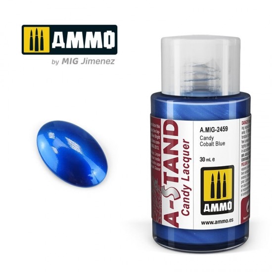 A-STAND Candy Lacquer - Cobalt Blue (30ml) A-STAND Candy Lacquer - Cobalt Blue (30ml)
