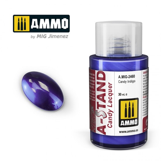A-STAND Candy Lacquer - Indigo (30ml) A-STAND Candy Lacquer - Indigo (30ml)