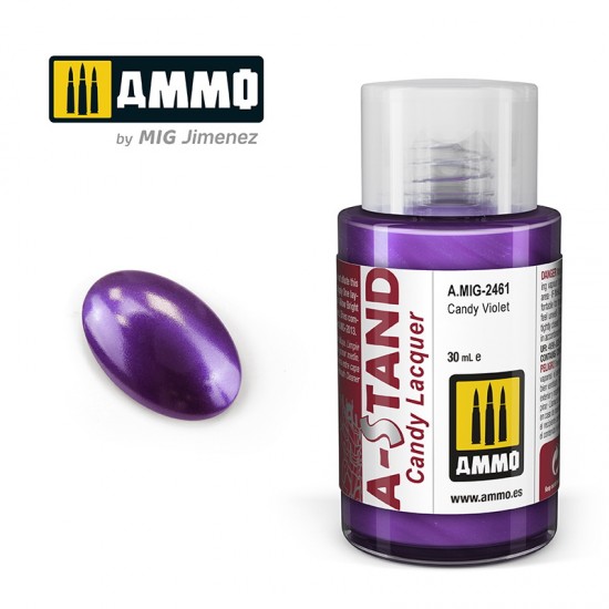 A-STAND Candy Lacquer - Violet (30ml) A-STAND Candy Lacquer - Violet (30ml)
