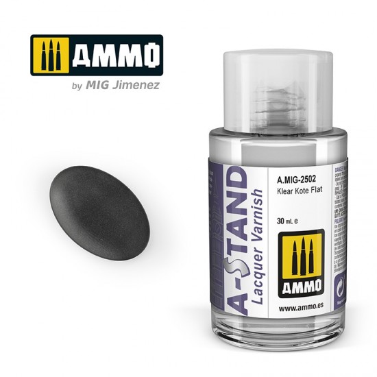 A-STAND Lacquer Varnish - Klear Kote Flat (30ml) A-STAND Lacquer Varnish - Klear Kote Flat (30ml)