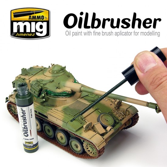 Oilbrusher - Field Grey (Oil paint with fine brush applicator) Oilbrusher - Field Grey (Oil paint with fine brush applicator)