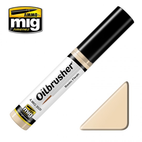 Oilbrusher - Basic Flesh (Oil paint with fine brush applicator) Oilbrusher - Basic Flesh (Oil paint with fine brush applicator)