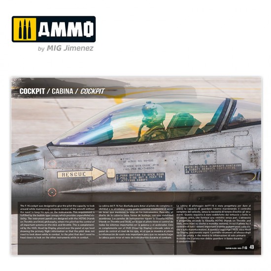 F-16 Fighting Falcon VIPER Visual Modelers Guide (Multilingual: English, Spanish, Italian) F-16 Fighting Falcon VIPER Visual Modelers Guide (Multilingual: English, Spanish, Italian)