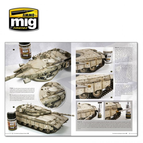 The Weathering Special Guide Book - How to Paint IDF Tanks (English, 116 pages) The Weathering Special Guide Book - How to Paint IDF Tanks (English, 116 pages)