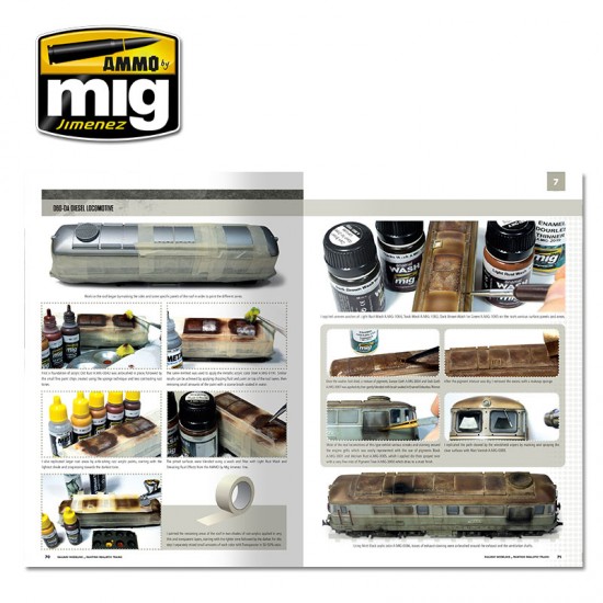 Modeling School - Railway Modeling: Painting Realistic Trains (English, 148 pages) Modeling School - Railway Modeling: Painting Realistic Trains (English, 148 pages)
