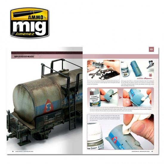 Modeling School - Railway Modeling: Painting Realistic Trains (English, 148 pages) Modeling School - Railway Modeling: Painting Realistic Trains (English, 148 pages)