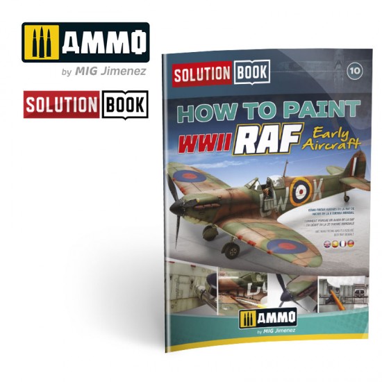 Solution Book - How to Paint WWII RAF Early Aircraft (68 pages, Multilingual)