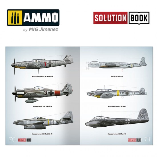 Solution Book - How to Paint WWII Luftwaffe Mid War Aircraft Solution Book - How to Paint WWII Luftwaffe Mid War Aircraft
