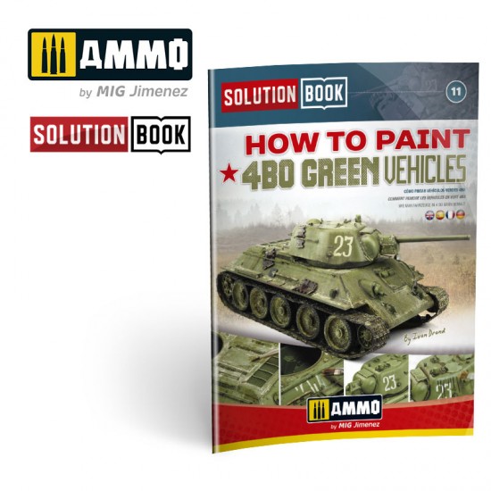 Solution Book - How to Paint 4BO Green Vehicles (52 pages, Multilingual) Solution Book - How to Paint 4BO Green Vehicles (52 pages, Multilingual)