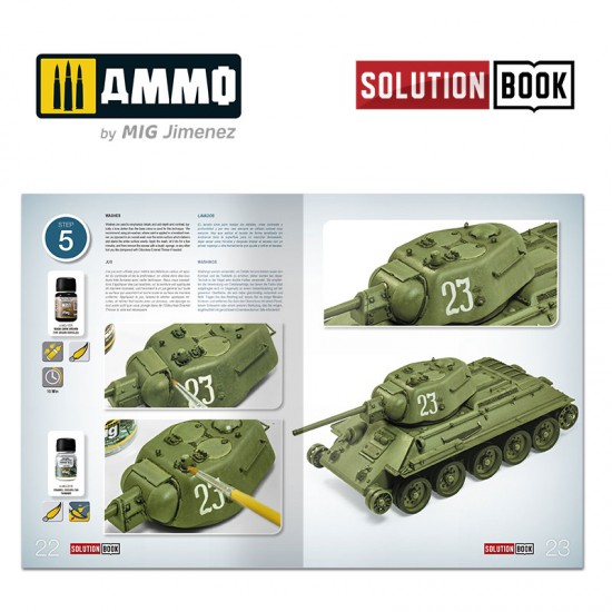 Solution Book - How to Paint 4BO Green Vehicles (52 pages, Multilingual) Solution Book - How to Paint 4BO Green Vehicles (52 pages, Multilingual)