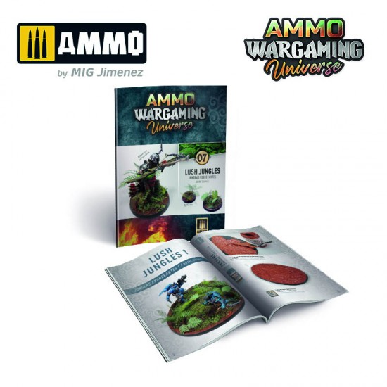 Ammo Wargaming Universe Book #07 - Lush Jungles (Multilingual Book) Ammo Wargaming Universe Book #07 - Lush Jungles (Multilingual Book)
