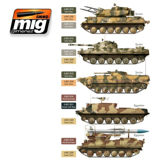 Yom Kippur War Colours Set (17ml x 6)
