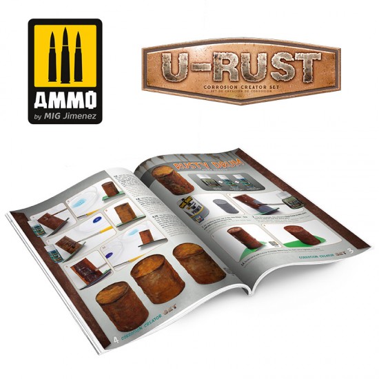 U-RUST Corrosion Creator Set (to Create Rust Effects) U-RUST Corrosion Creator Set (to Create Rust Effects)