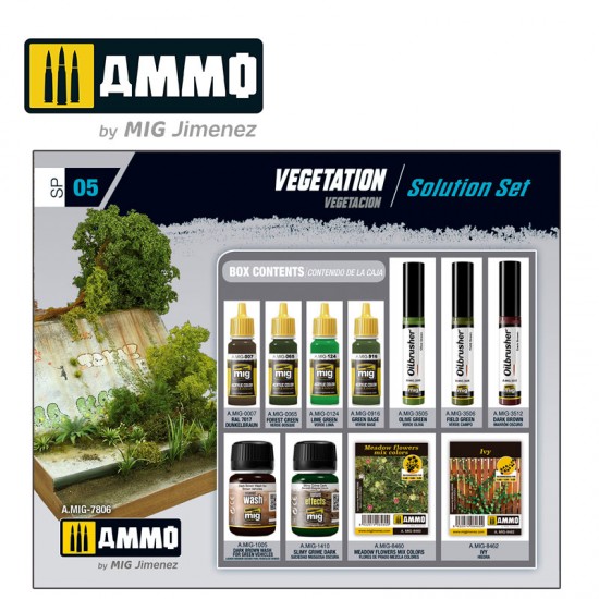 Solution Set - Vegetation Basic Base Colours and Products Solution Set - Vegetation Basic Base Colours and Products