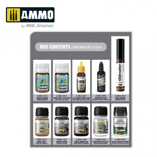 [Super Pack] Weathering Solution Set - AVRO Lancaster and Night RAF Bombers