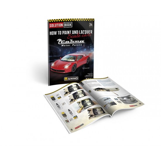 Cobra Motor Paints Solution Box Mini Vol.24 How to Paint and Lacquer Scale Cars Cobra Motor Paints Solution Box Mini Vol.24 How to Paint and Lacquer Scale Cars