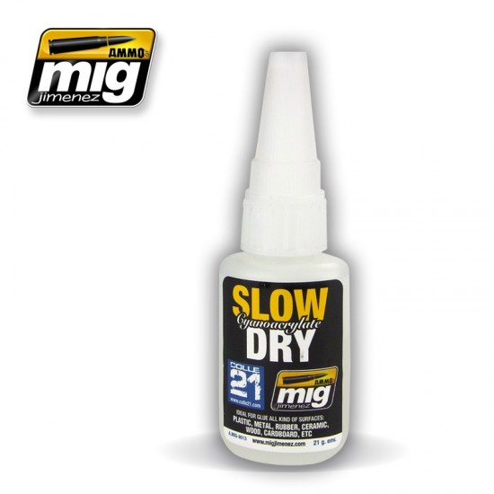 Slow Dry Cyanoacrylate 21g Slow Dry Cyanoacrylate 21g