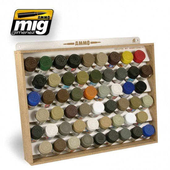 10ml Paint Jars Storage System for Tamiya/Mr.Color (fit 54 bottles) 10ml Paint Jars Storage System for Tamiya/Mr.Color (fit 54 bottles)