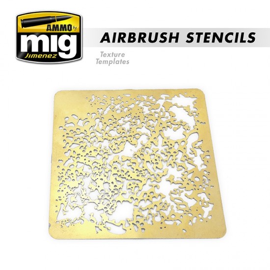 Airbrush Stencils Texture Templates Painting Mask (photo-etched sheets) Airbrush Stencils Texture Templates Painting Mask (photo-etched sheets)