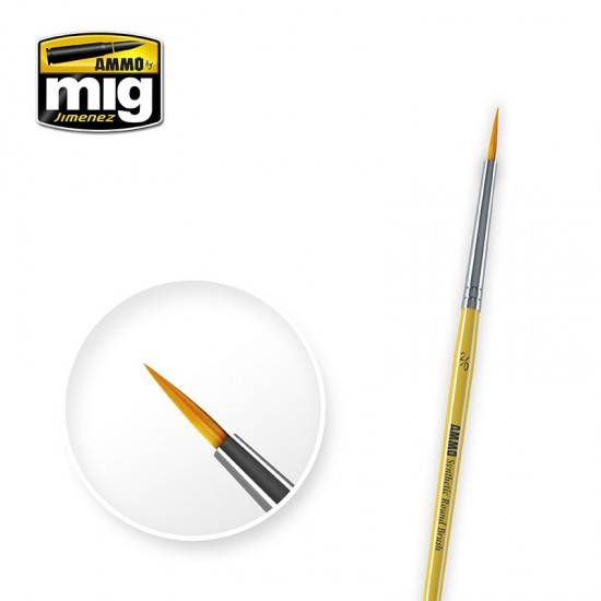 Synthetic Round Brush Size 2/0 Synthetic Round Brush Size 2/0