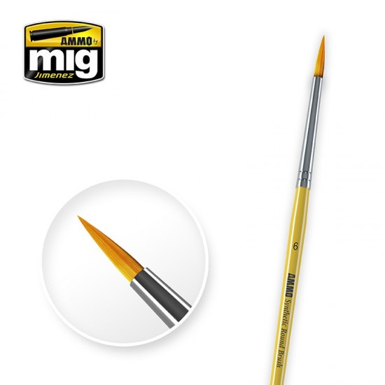 Synthetic Round Brush Size 6 Synthetic Round Brush Size 6