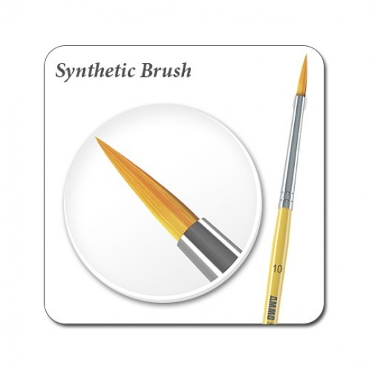 Synthetic Round Brush Size 10